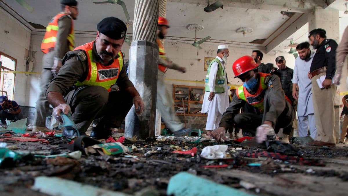 Peshawar Bomb Blast in Mosque