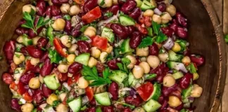 How to Make Health Beans Lettuce Salad
