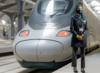 Saudi Women Begin Driving High-Speed Trains between Madina & Makkah