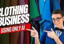 Starting A Professional Clothing Business With AI Only: A Step-by-Step Guide