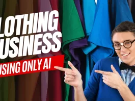 Starting A Professional Clothing Business With AI Only: A Step-by-Step Guide