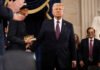 Donald Trump sworn in for second term Donald trump second term