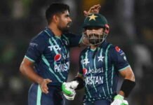 abar Azam and Mohammad Rizwan dropped