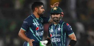 abar Azam and Mohammad Rizwan dropped
