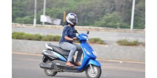 Women on Wheels traffic safety awareness
