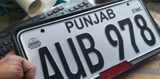 Relief Announced for Private Number Plate Owners in Punjab