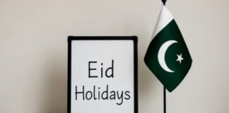 Eid ul Fitr Holidays Announced Across Pakistan