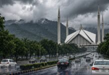 PMD Predicts Monsoon Rains Across Pakistan
