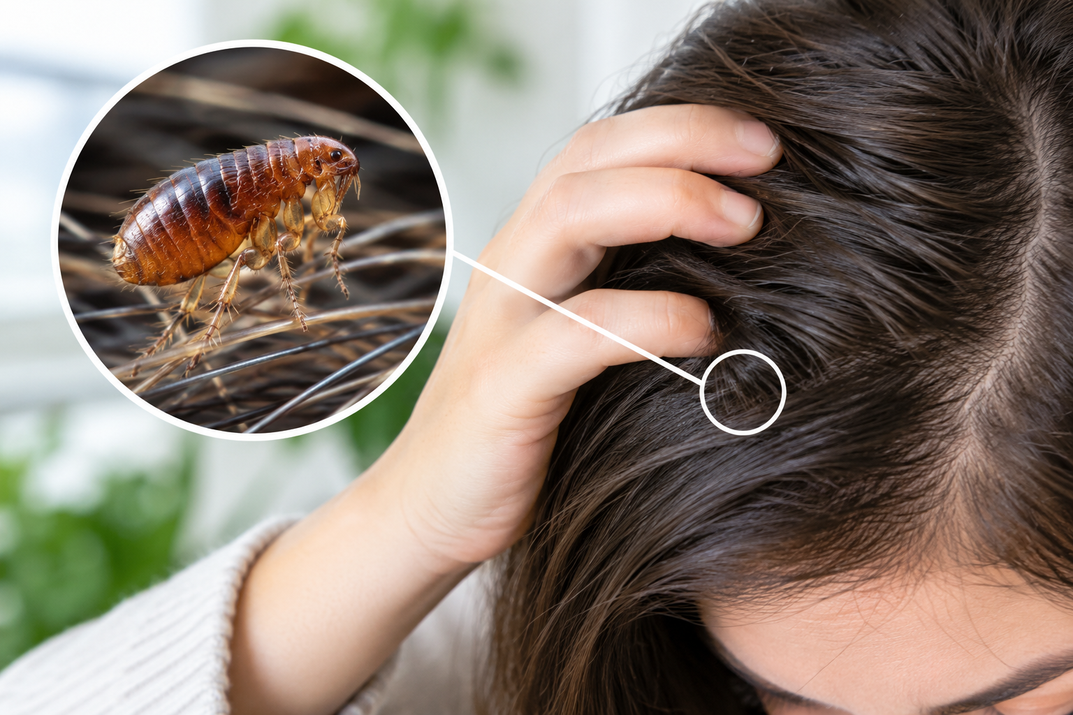 b25a81a7-9088-4695-9a9e-63cf580e0509 Can Fleas Live in Human Hair