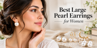 Best Large Pearl Earrings for Women Best Large Pearl Earrings for Women
